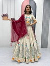 PC 480 Pure Tissue Silk With Heavy Thread & Sequence Work Lehenga With Choli Dupatta Wholesalers In Delhi